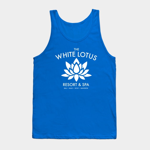 The White Lotus Tank Top by PopCultureShirts